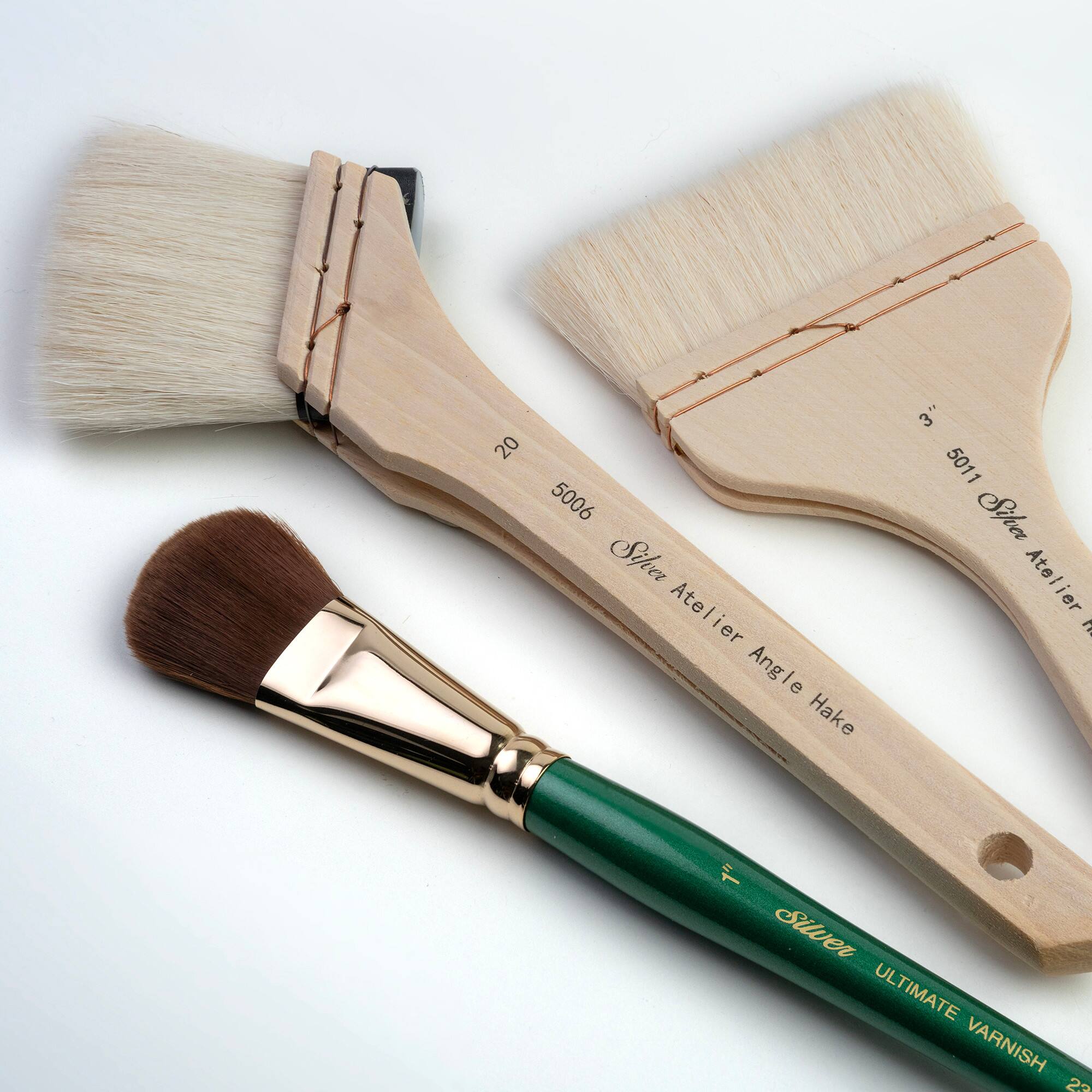 Silver Brush Limited SilverVarnish/Hake 3 Brush set
